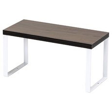 木質鐵藝置物架 1.5cm板材厚度, 小號(30 x 13.5 x 15.5cm), 1層