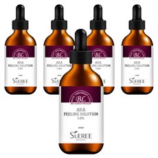 Suerbiel Aha 去角質液 5.0, 100ml, 5個