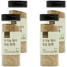 ORGA WHOLE FOODS 白芝麻, 110g, 4罐