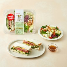 롯데푸드 햄치즈샌드위치 치킨샐러드, 315g, 1개