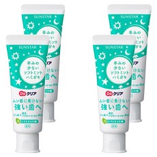 SUNSTAR 三詩達 巧虎兒童牙膏 薄荷 70g, 4條