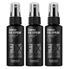 로웰도노 픽스 헤어스프레이, 60ml, 3개