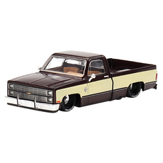 MINIGT 1/64 雪佛蘭 Chevrolet Silverado KAIDO Vintage Spec V1 KHMG145 金屬模型車 KaidoHouse聯名款, 1個, 混和顏色