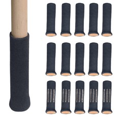 써뉴즈 홈 의자 소음 미끄럼방지 발커버, 블랙, 16개