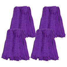 World Clean 超細纖維拖把布 270g 紫色, 4個