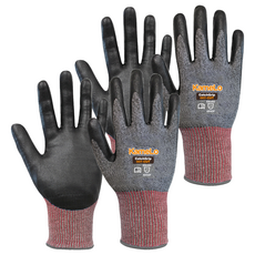 KameLo 防割塗層安全手套 雙手組 007-CUT, 2套, 混色