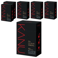 KANU 深焙美式黑咖啡, 1.6g, 10入, 6個