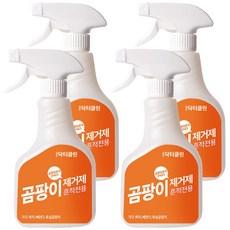 닥터클린 디앤디 곰팡이제거제 흔적전용, 500ml, 4개