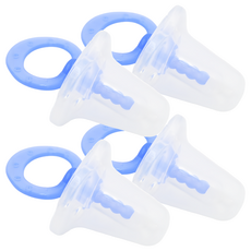 Simba 小獅王辛巴 圓型按摩安撫奶嘴, 顏色隨機, 初生, 4個