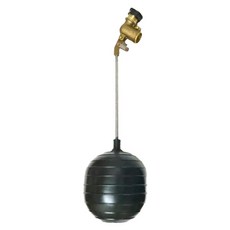 北型六分水塔浮球進水器, 黑色+金屬色