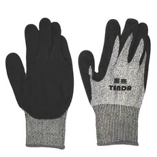 Tenda 黑熊 防割/止滑手套, XL, 1雙, 黑色