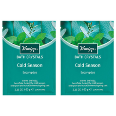 Kneipp 克奈圃 精油鹽泉浴鹽 尤加利葉, 60g, 2包