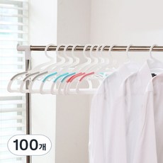 LIVENS 防滑衣架, 白色, 100個