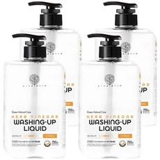 아이너바움 아기 주방세제 시트러스, 700ml, 4개