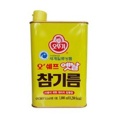 OTTOGI 不倒翁 傳統芝麻油, 1L, 1瓶