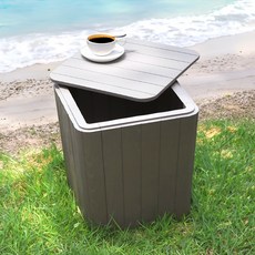 WITH Furniture 多用途儲物椅, 灰色的