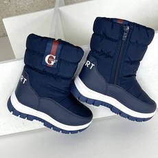 童款拉鍊保暖雪靴 kd3777