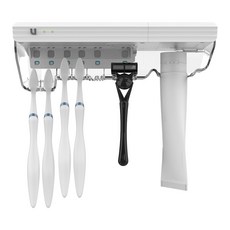 유토렉스 스위칭 빌트인 칫솔 살균기, URT-143CHW, 화이트
