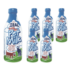 ZEAL 紐西蘭犬貓專用鮮乳, 不含乳糖, 380ml, 6瓶