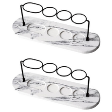 hillo 簡易矽藻土牙刷架, 白色