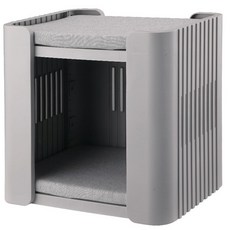 nature pet 經典款透氣寵物窩, 淺灰色, 1個