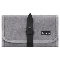 baona 包納 商務數碼收納包 H款 20 x 12 x 3.5cm 120g, 灰色, 1個