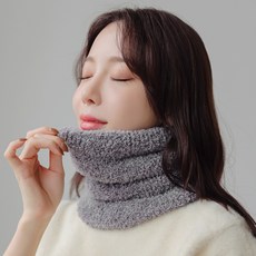 X Warm冬季用運動柔軟圍脖, 灰色