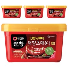 清淨園 糙米韓式太陽草辣椒醬, 1kg, 4個