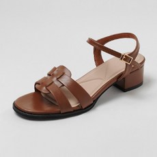 CHAAKAN 女性用潔拉爾丁漁夫涼鞋 SDLTR2h8991, 235, 棕色