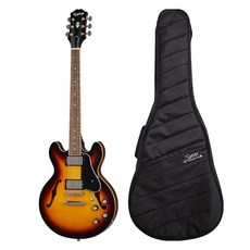 에피폰 ES 335 일렉 기타 + 가방, ES-335, Vintage Sunburst, 1세트