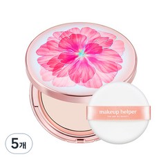 메이크업헬퍼 아트 팩트 오리지널 프로피니쉬 팩트파우더 25g, 5개, 21호 라이트핑크