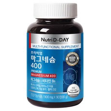 Nutri D-DAY 頂級鎂 400, 1罐, 90顆