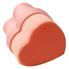 미니맥시 하트 파운데이션 브러쉬, 핑크, 1개