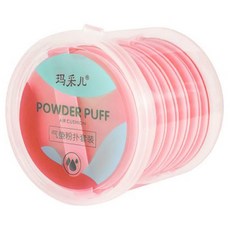 迷你馬克西粉墊粉末7便士, 蜜桃, 1個