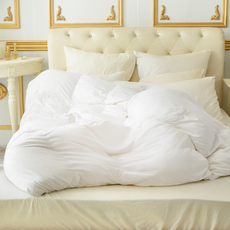 La Belle 水鳥羽毛絨吸濕排汗冬被, 白色