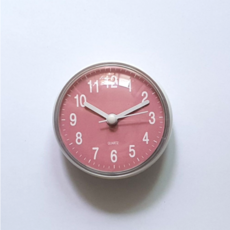 SSRISUN 防水浴室時鐘, 粉紅色