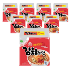 오뚜기 김치라면 120g, 40개