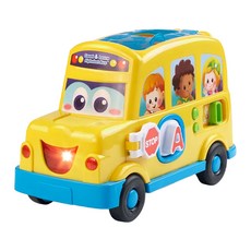 vtech 偉易達 數數音樂字母學習校車 黃色 字母數字音樂學習 幼兒玩具