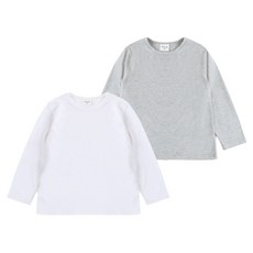 KIDSCODI 兒童款All Day基本款T恤兩件組