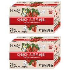 DAHADA 草莓茶茶包, 1.2g, 20包, 2盒