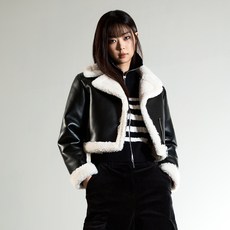 MIXXO 女款雙拉鍊麻花開襟衫