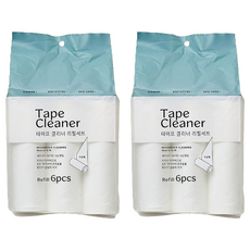 Modern House 斜切式除塵滾筒補充包 6入, 2個