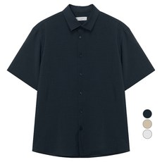 마인드브릿지 남녀공용 에어쿨 린넨라이크 오버핏 냉감 통기성 반팔셔츠 MZWS3122