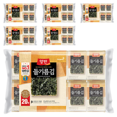 양반 들기름김, 90g, 6개