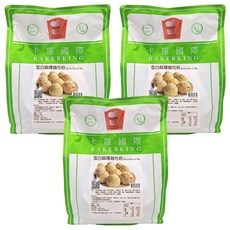Bakerking 卡羅 雪白麻糬麵包粉 Mochi Bread Mix, 2kg, 3袋