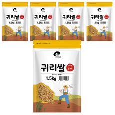 엉클탁 국내산 귀리쌀, 1.5kg, 5개