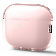 elago AirPods Pro 3 透明保護殼, 可愛粉, 1個, 單一商品