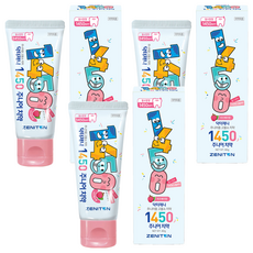 제니튼 닥터제니 꼬꼬마주니어치약 라즈베리향, 60g, 3개