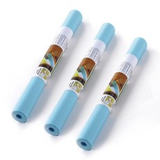 Market Plan EVA彩色抽屜防水墊 3入, 藍色