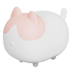 muxnw 慕向 可愛拍拍夜燈 貓咪造型 USB充電 觸碰開關燈, M21